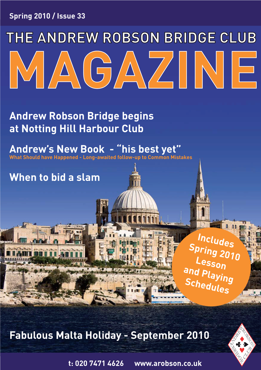 The Andrew Robson Bridge Club Magazine