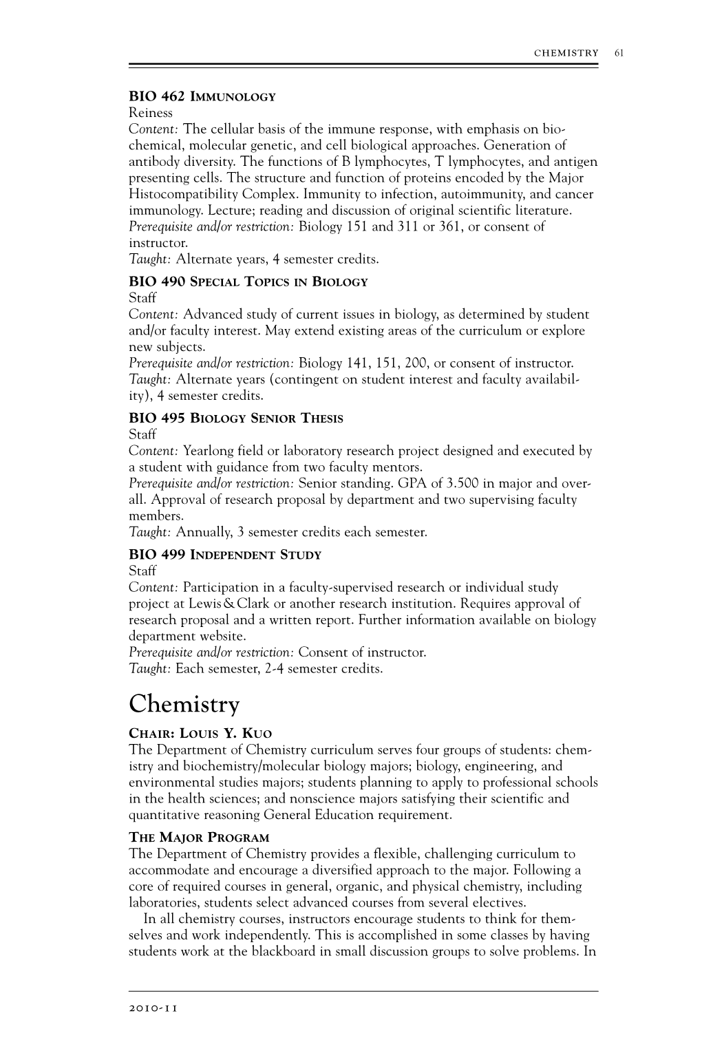 Chemistry 61