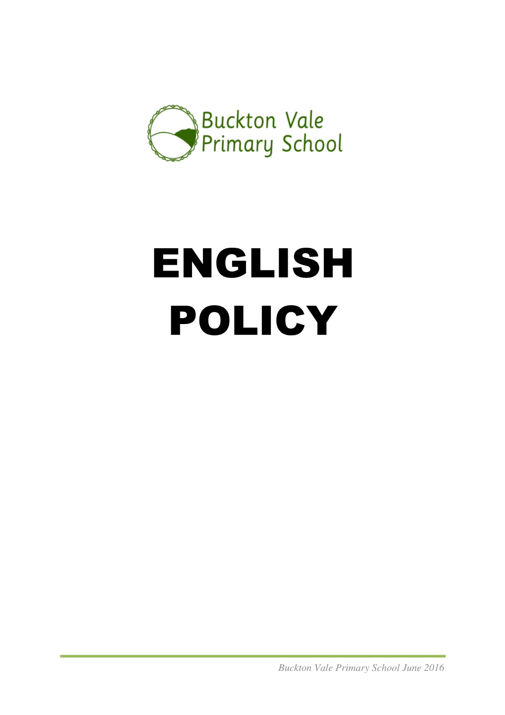 English Policy
