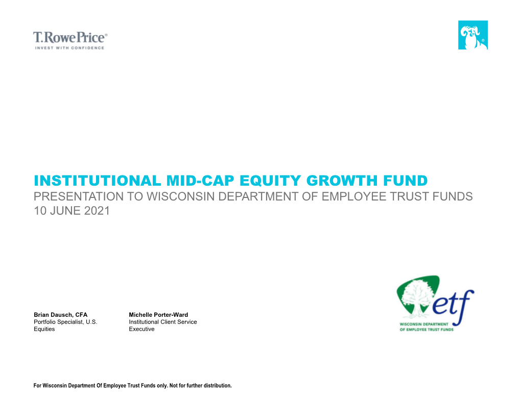 T. Rowe Price Mid-Cap Growth Advantage