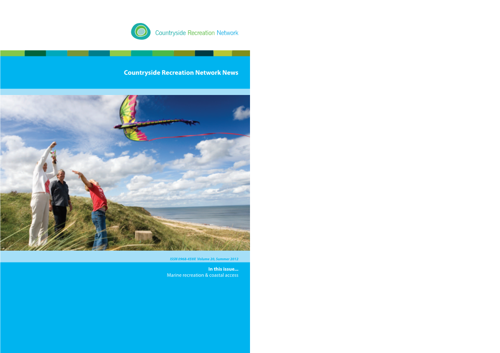 Vol.20 Marine Recreation and Coastal Access – HIGH RES (8Mb)