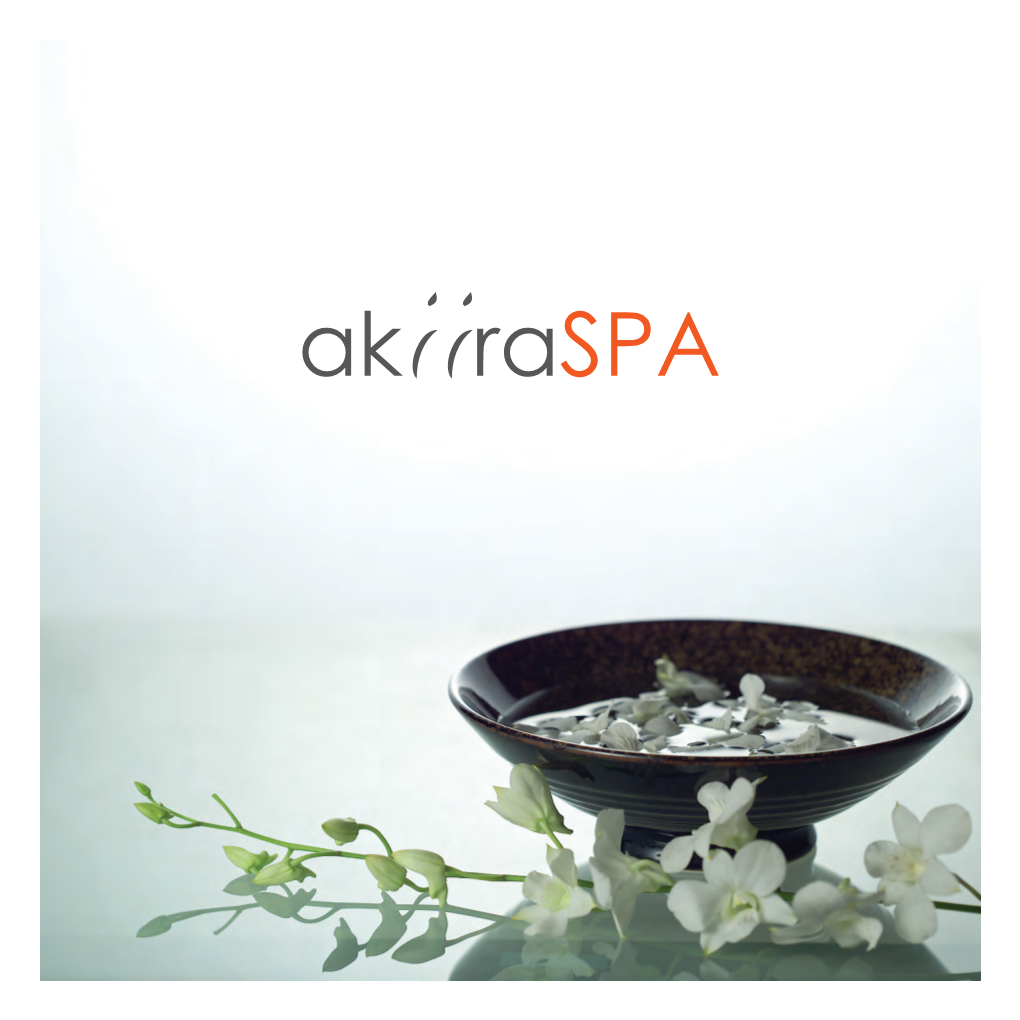 Download Akiira Spa Menu