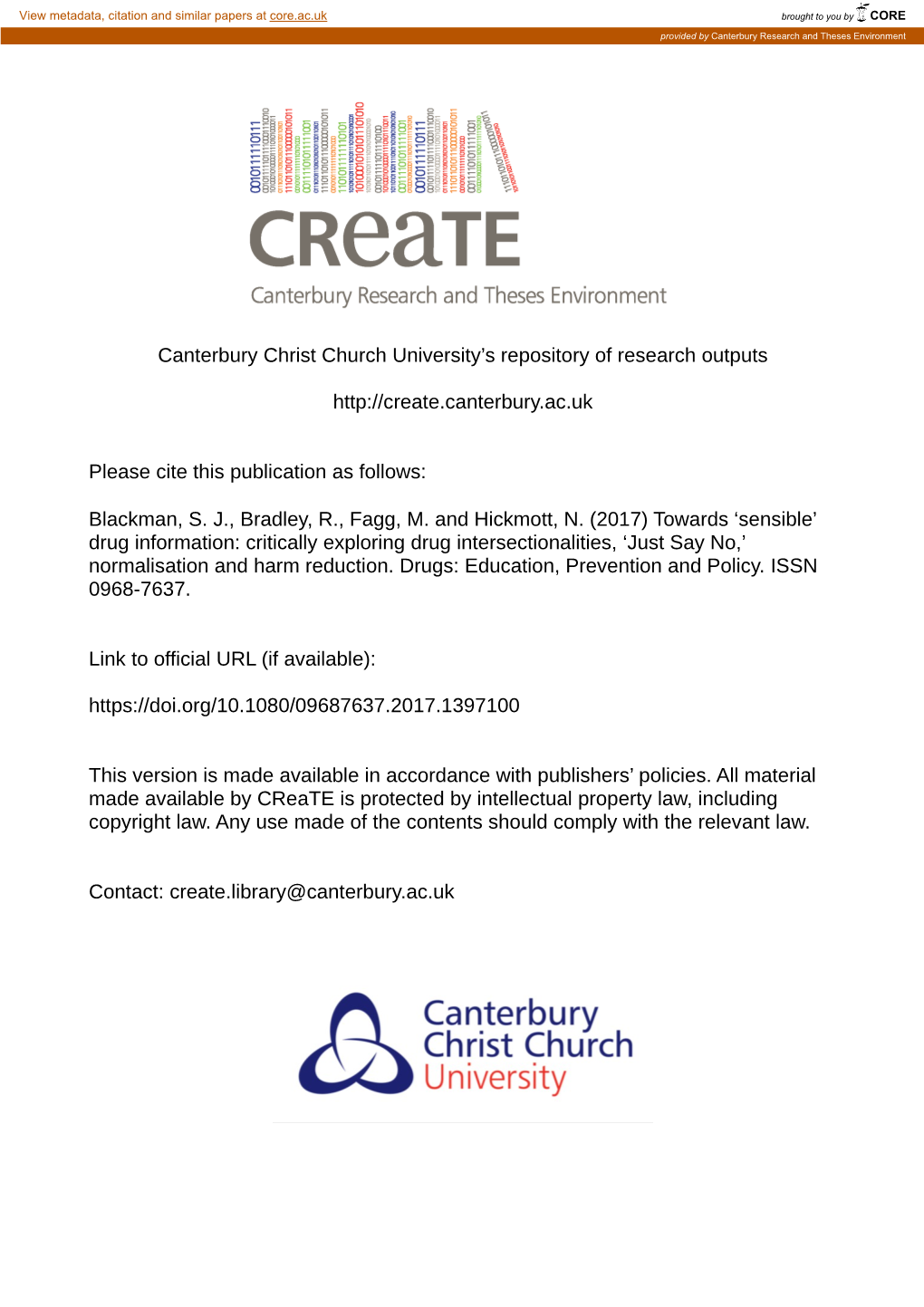 Create.Canterbury.Ac.Uk