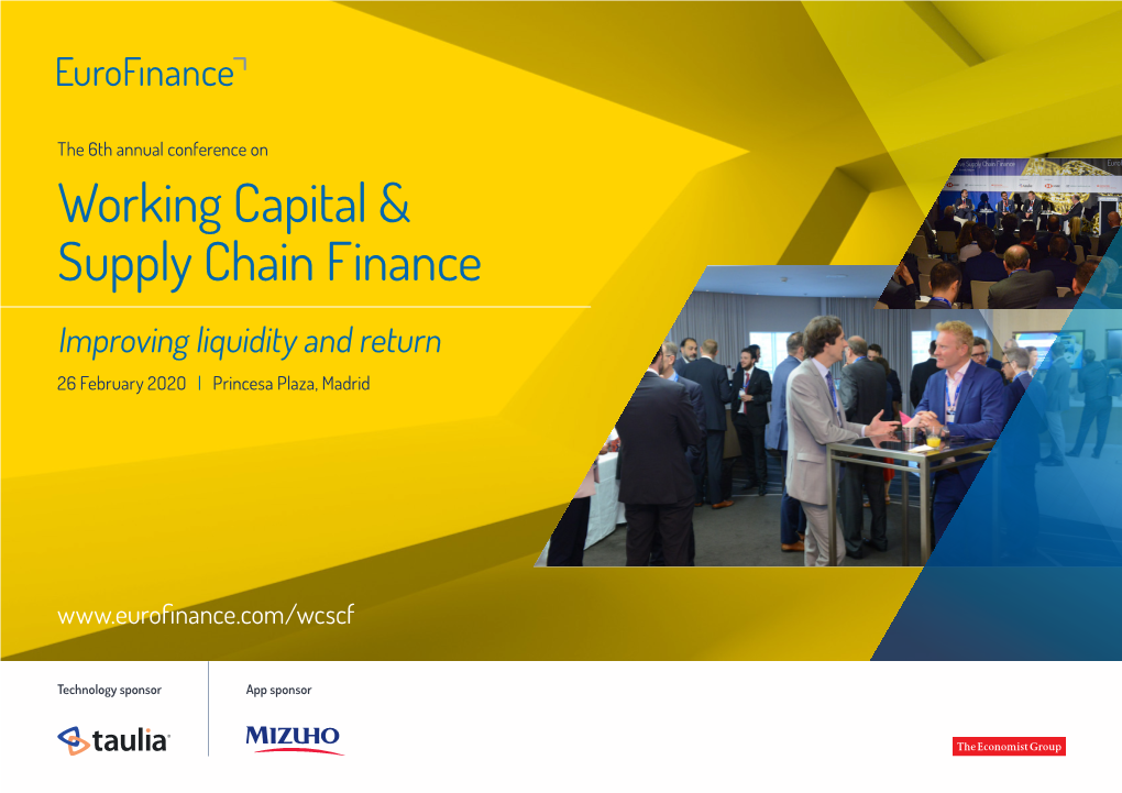 Working Capital & Supply Chain Finance