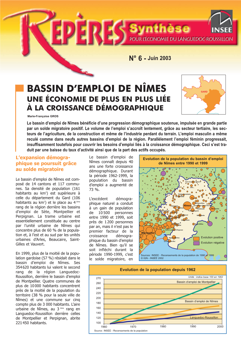 Bassin D'emploi De Nîmes.Qxd