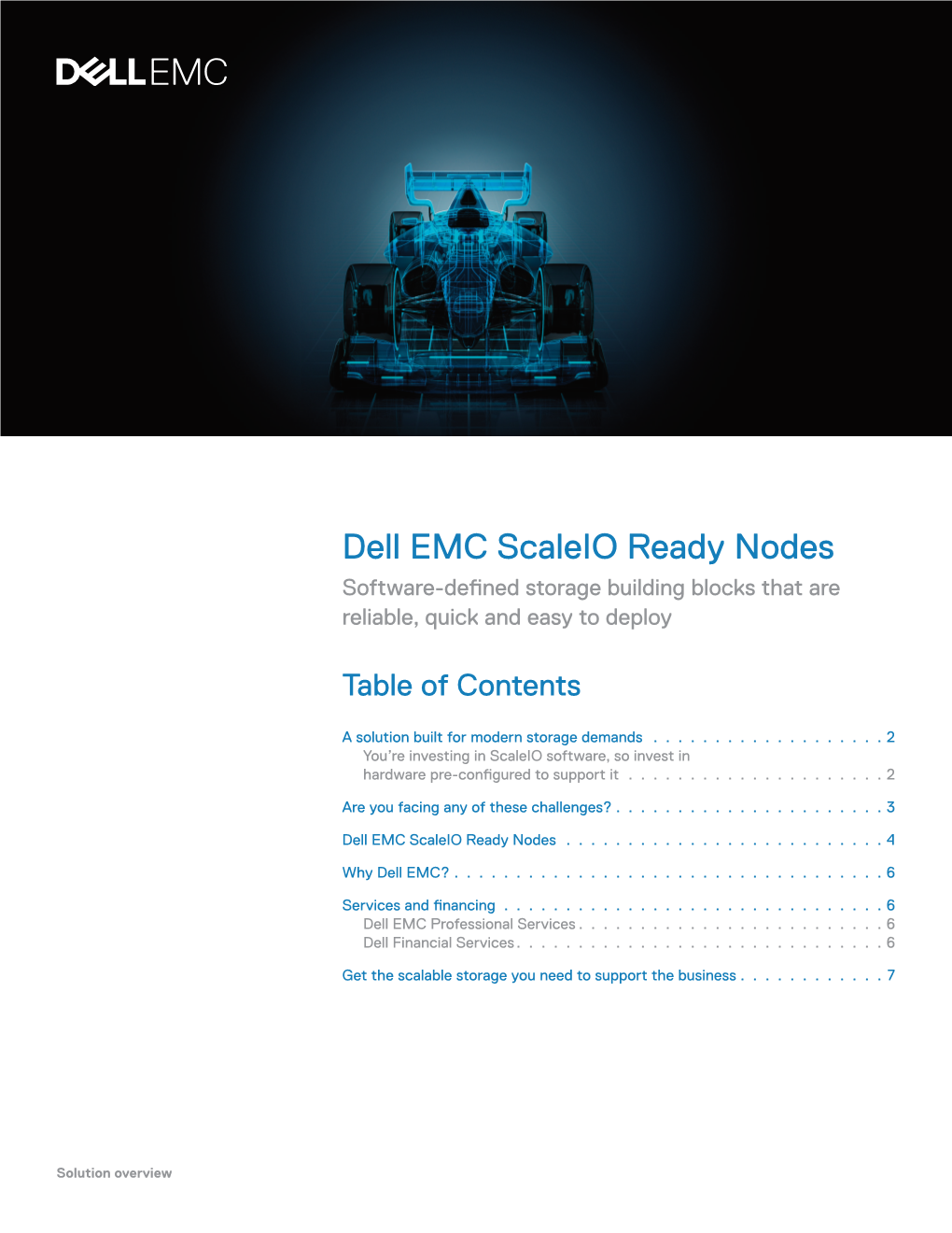 Dell EMC Scaleio Ready Nodes Solution Overview