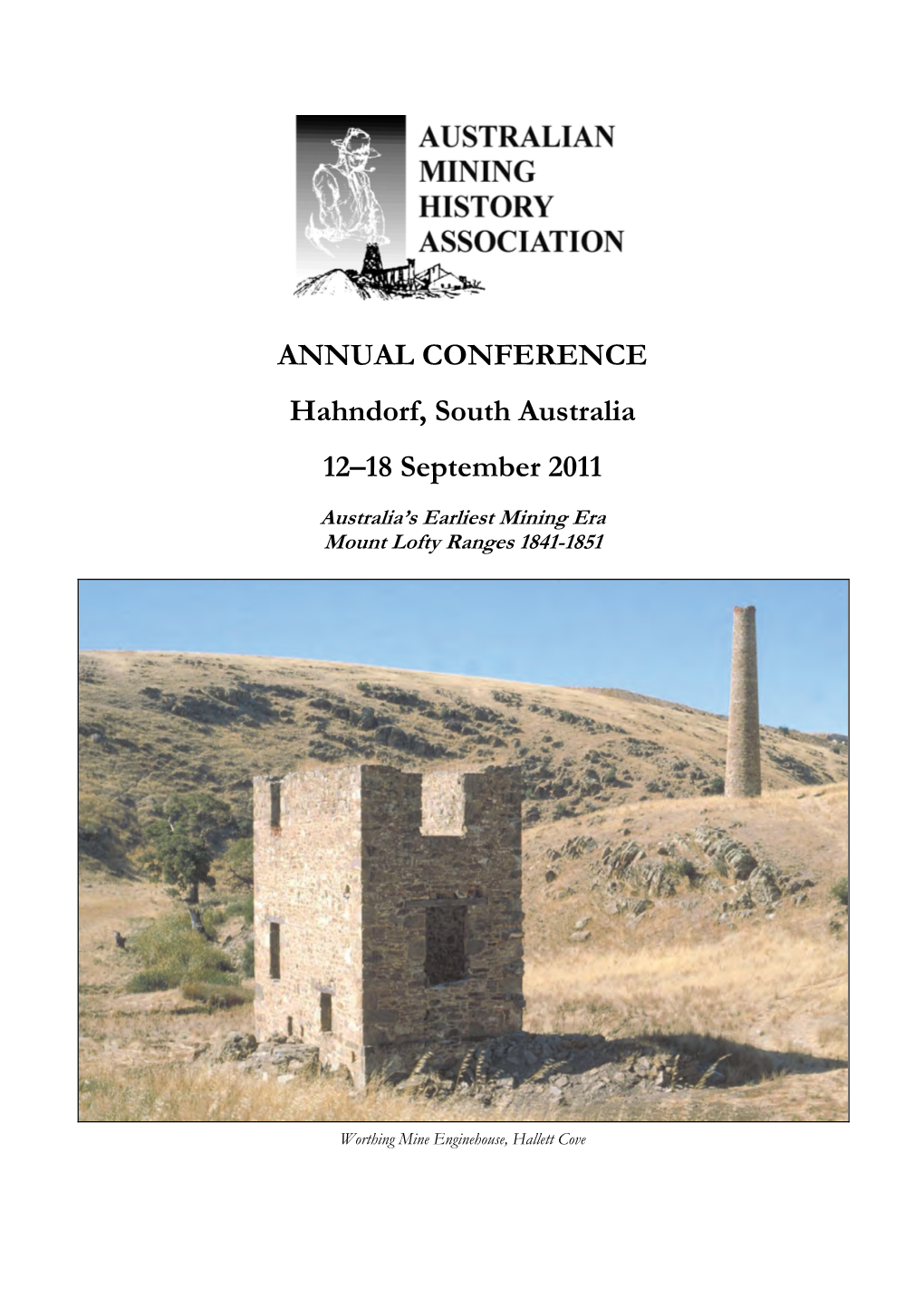 ANNUAL CONFERENCE Hahndorf, South Australia 12–18 September 2011
