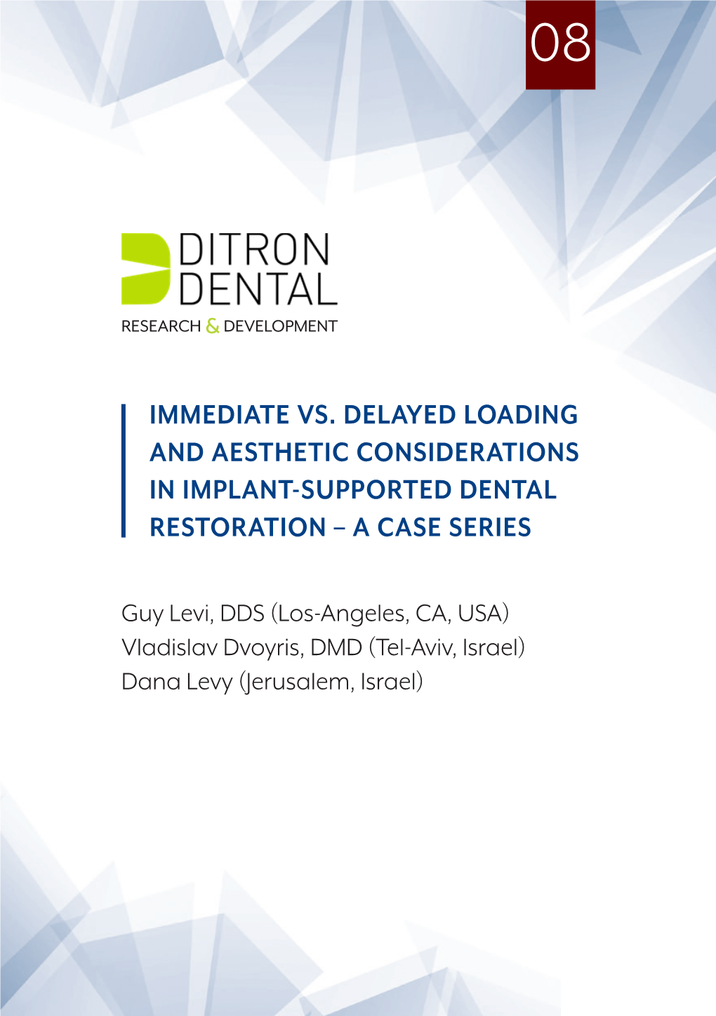 Immediate Vs. Delayed Loading and Aesthetic Considerations in Implant-Supported Dental Restoration – a Case Series