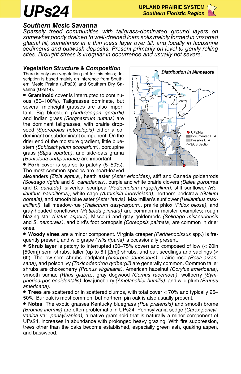 Ups24 Southern Mesic Savanna Factsheet