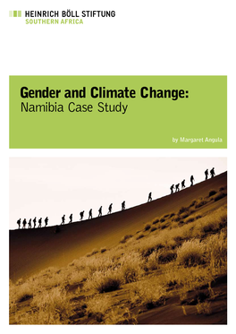 Gender and Climate Change: Namibia Case Study