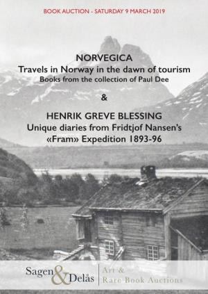 NORVEGICA Travels in Norway in the Dawn of Tourism Books from the Collection of Paul Dee