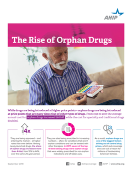 The Rise of Orphan Drugs