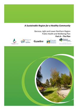 A Sustainable Region for a Healthy Community