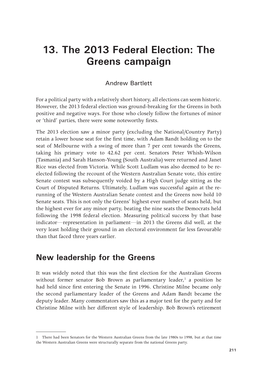 The Greens Campaign