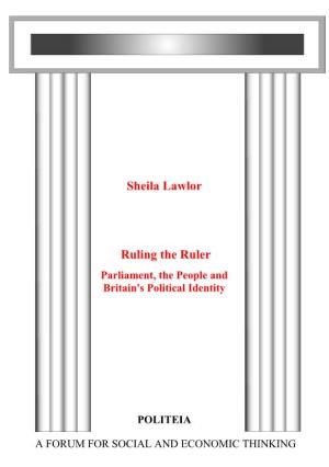Ruling the Ruler: Parliament, the People and Britain's Political Identity