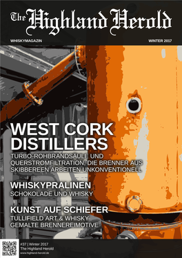 West Cork Distillers Zeigt Ernies Umfassender Artikel Zur West Cork-Brennerei