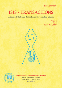 ISJS - TRANSACTIONS a Quarterly Refereed Online Research Journal on Jainism