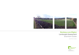 Bardsey-Cum-Rigton Landscape Assessment Bramham Estate