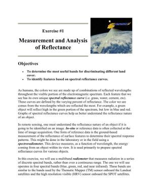 Measurement and Analysis of Reflectance