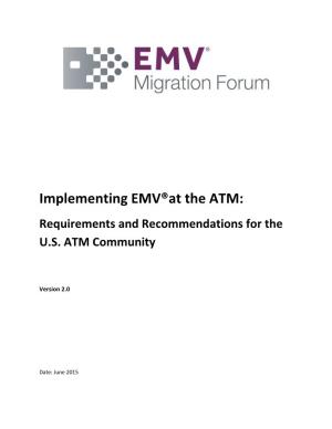 EMF Implementing EMV at The