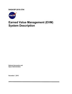 Earned Value Management (EVM) System Description