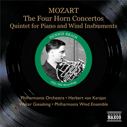MOZART the Four Horn Concertos