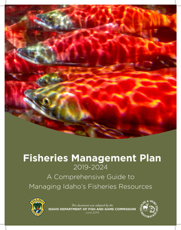 IDFG Fisheries Management Plan 2019-2024