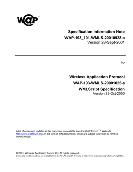 WAP-193 101-Wmlscript-20010928