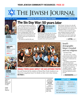 Jewish Journal June-July 2017