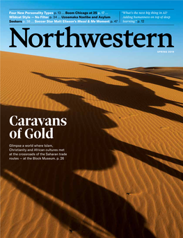 Caravans of Gold Glimpse a World Where Islam, Christianity and African Cultures Met at the Crossroads of the Saharan Trade Routes — at the Block Museum