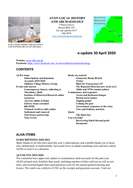E-Update 30 April 2020