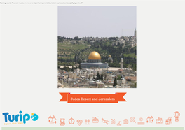 Judea Desert and Jerusalem Contact Us | Turipo.Com | Admin@Turipo.Com