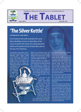 THE TABLET June 2013 Issue No 187
