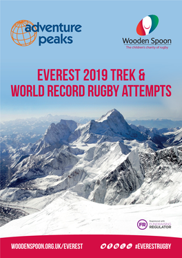 Everest 2019 Trek & World Record Rugby Attempts