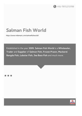 Salman Fish World