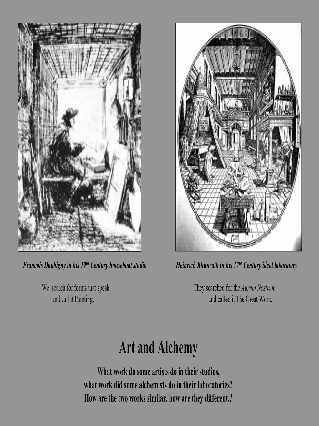 Art and Alchemy