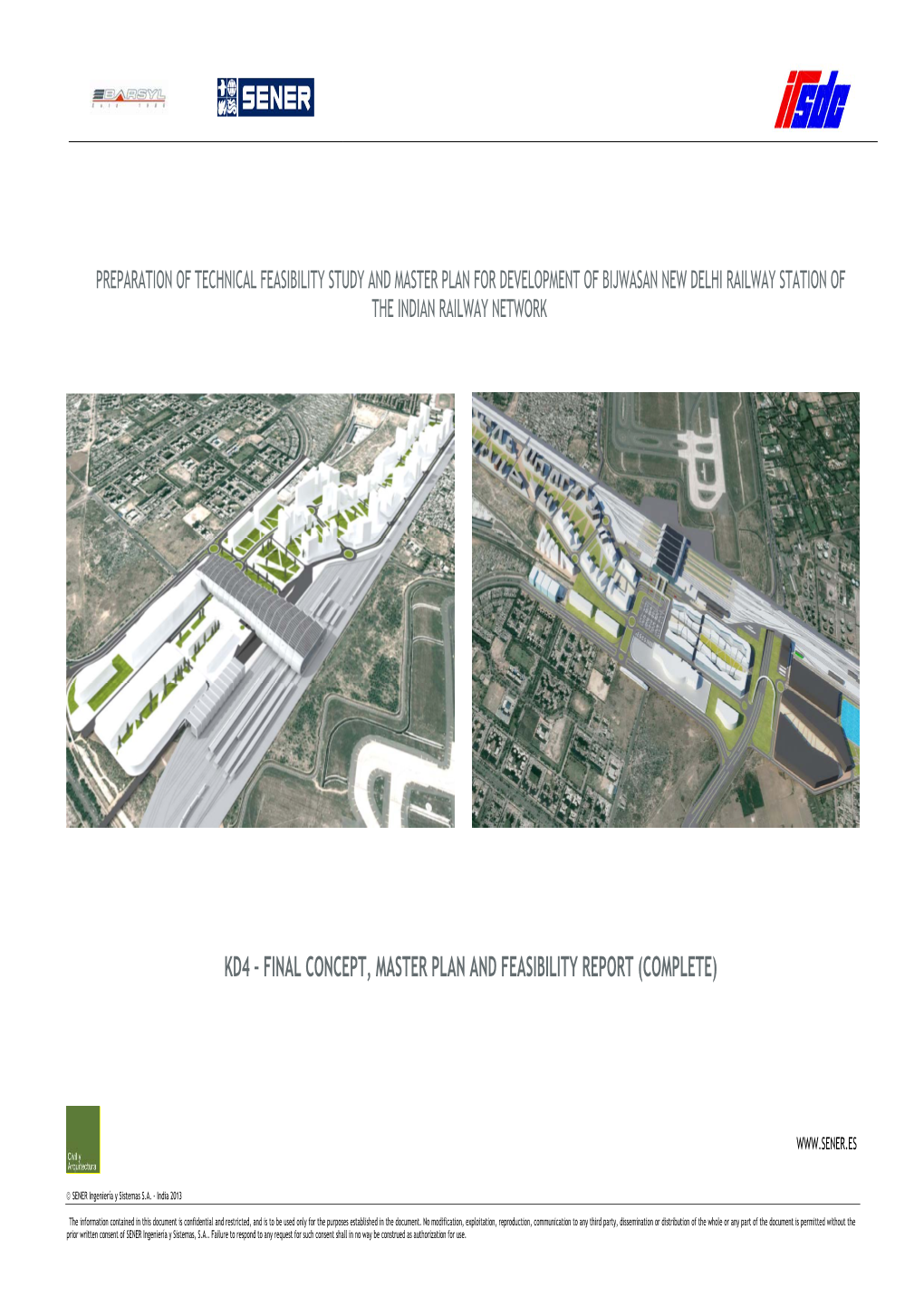 Kd4 – Final Concept, Master Plan and Feasibility Report (Complete)