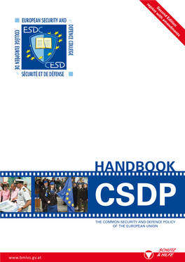 CSDP Handbook
