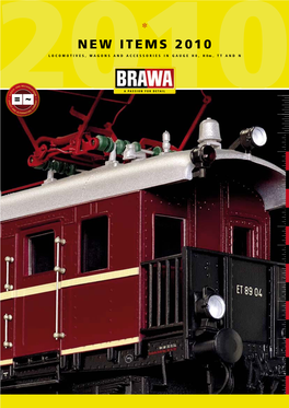 NEW ITEMS 2010 LOCOMOTIVES, WAGONS and ACCESSORIES in GAUGE H0, H0m, TT and N