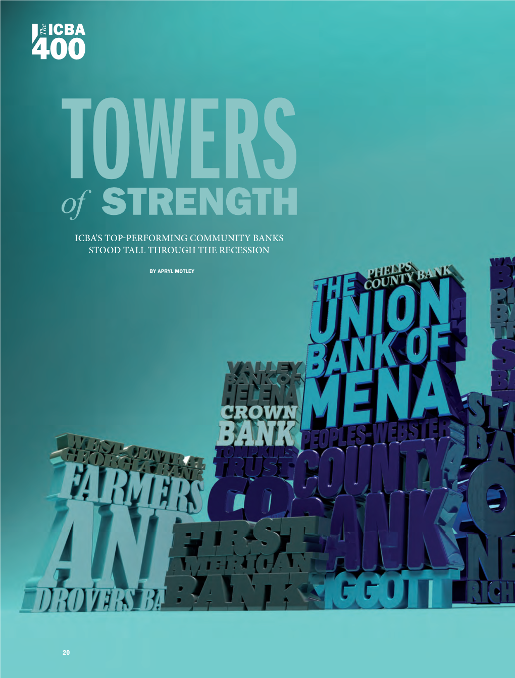 ICBA's Top-Performing Community Banks Stood Tall Through the Recession