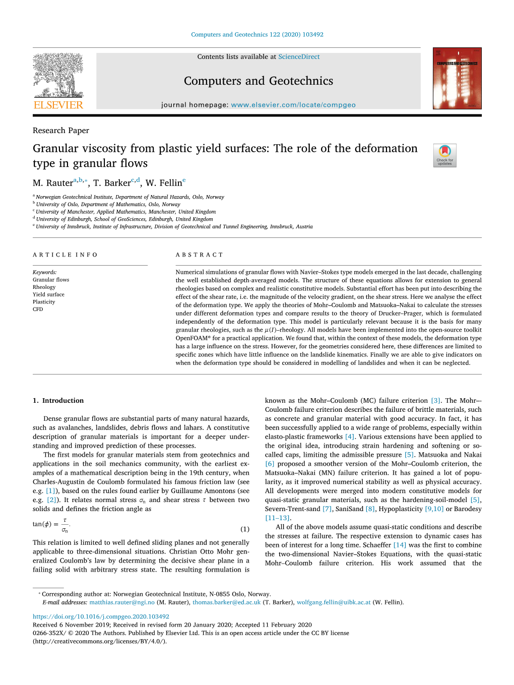 Granular Viscosity from Plastic Yield Surfaces the Role of The