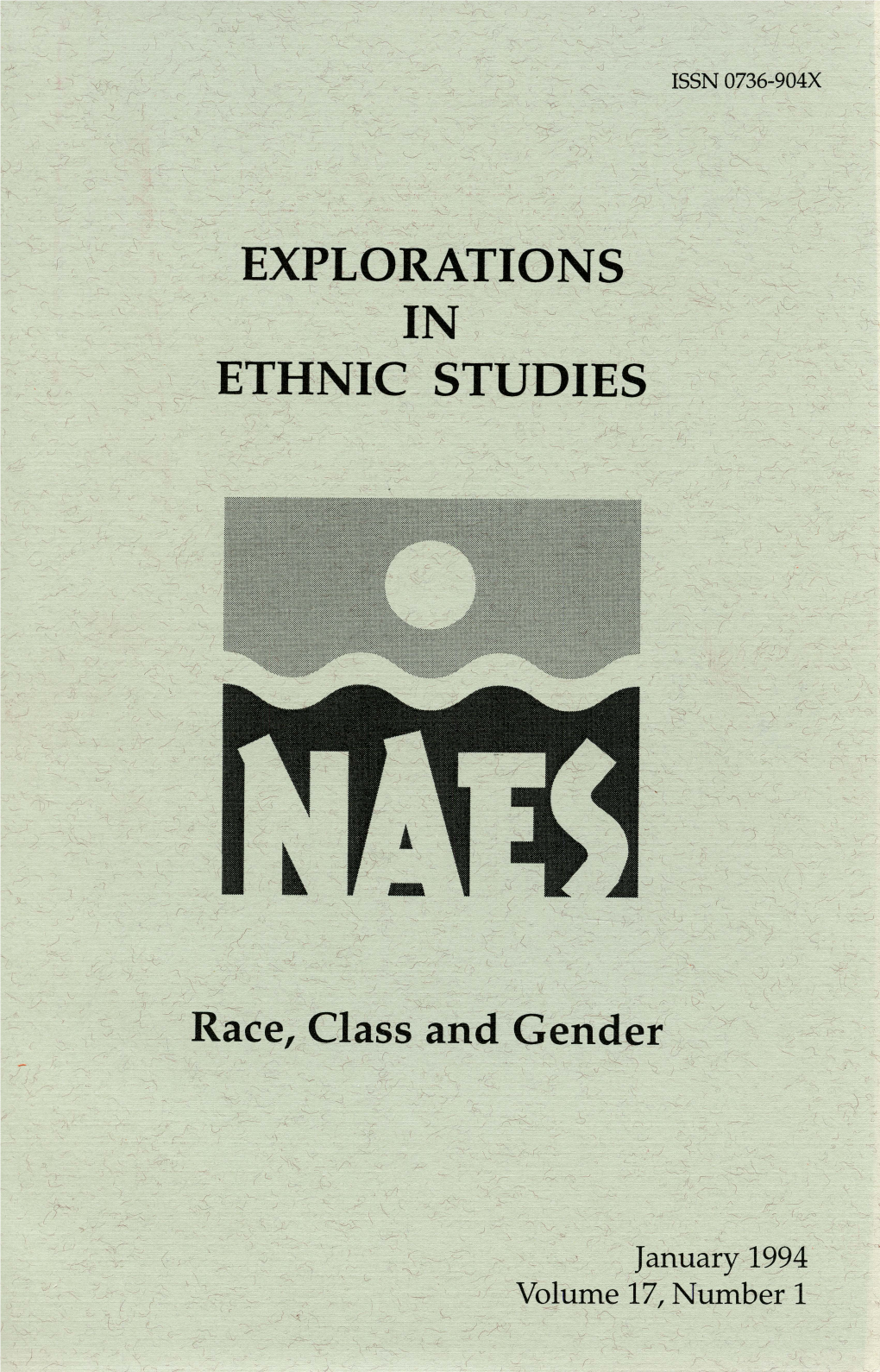 Explorations in Ethnic Studies