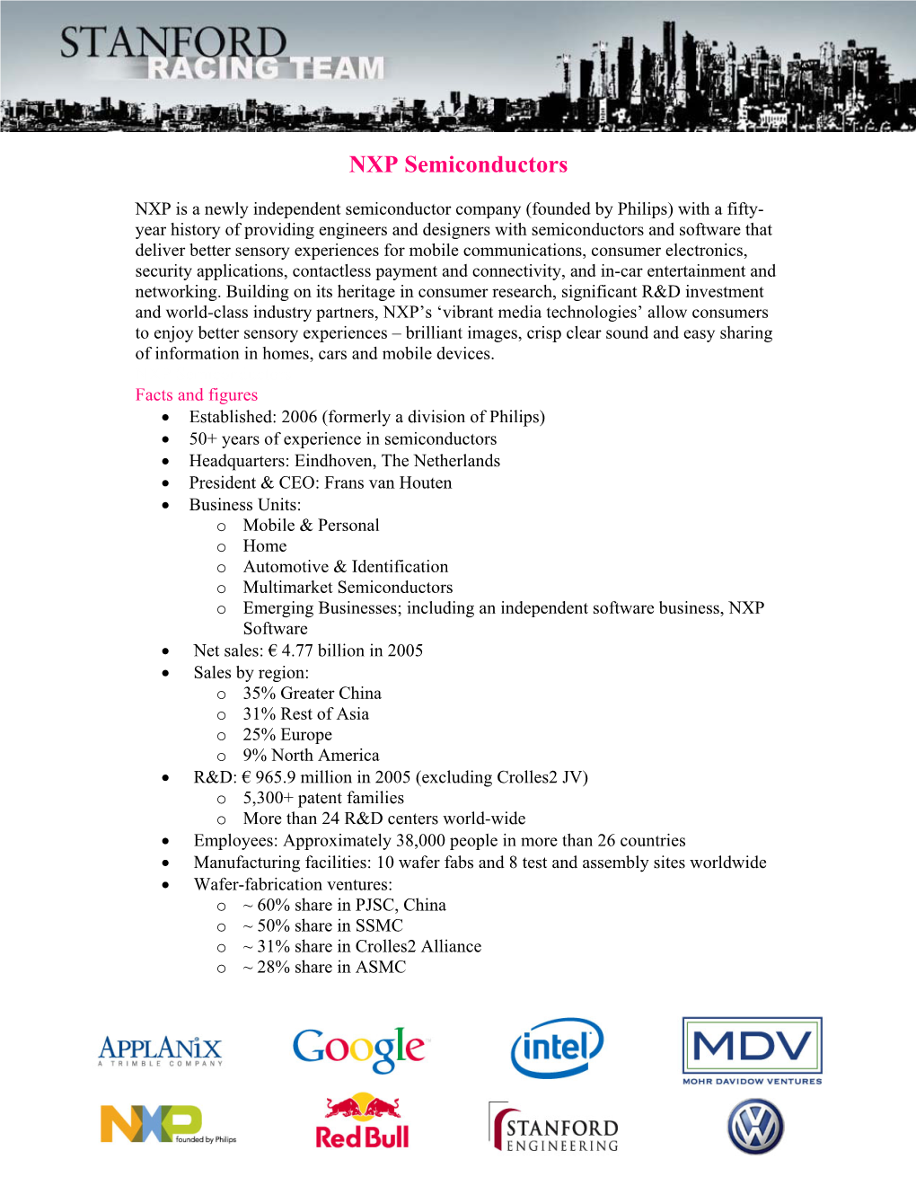 NXP Semiconductors