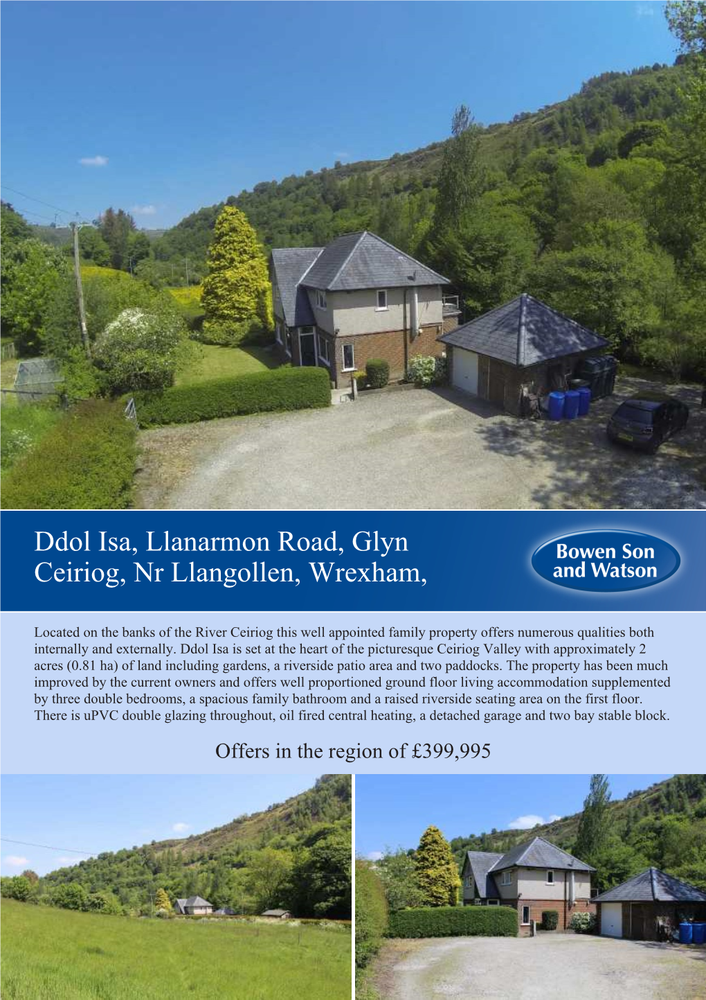 Ddol Isa, Llanarmon Road, Glyn Ceiriog, Nr Llangollen, Wrexham