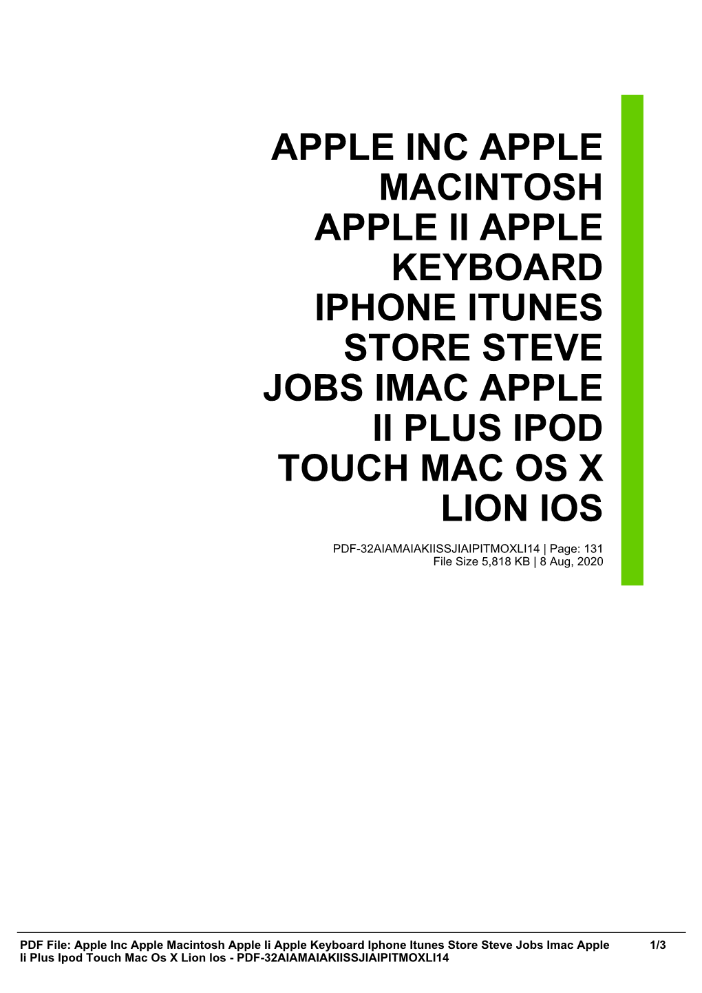 Apple Inc Apple Macintosh Apple Ii Apple Keyboard Iphone Itunes Store Steve Jobs Imac Apple Ii Plus Ipod Touch Mac Os X Lion Ios