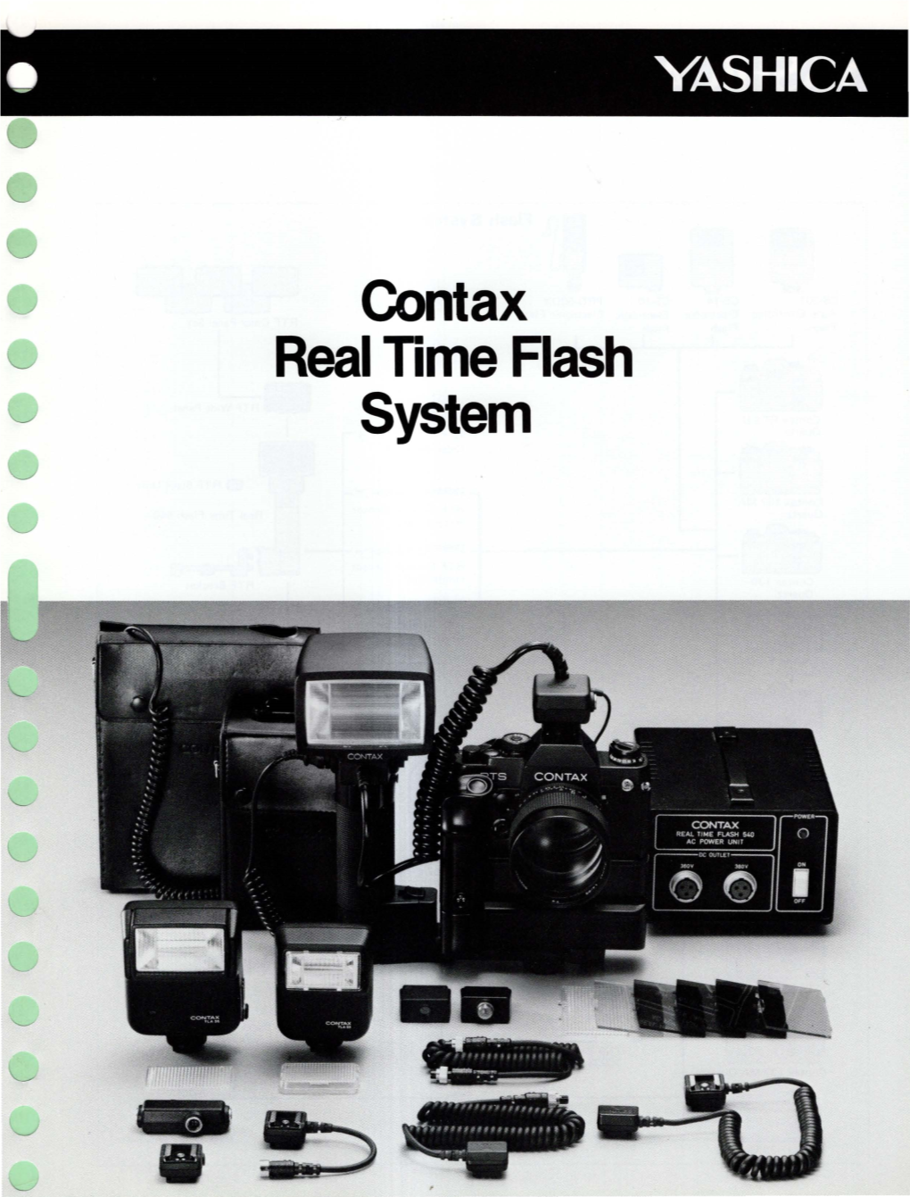 Contax Real Time Flash System YASHICA •