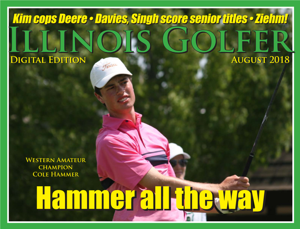 Kim Cops Deere • Davies, Singh Score Senior Titles • Ziehm!