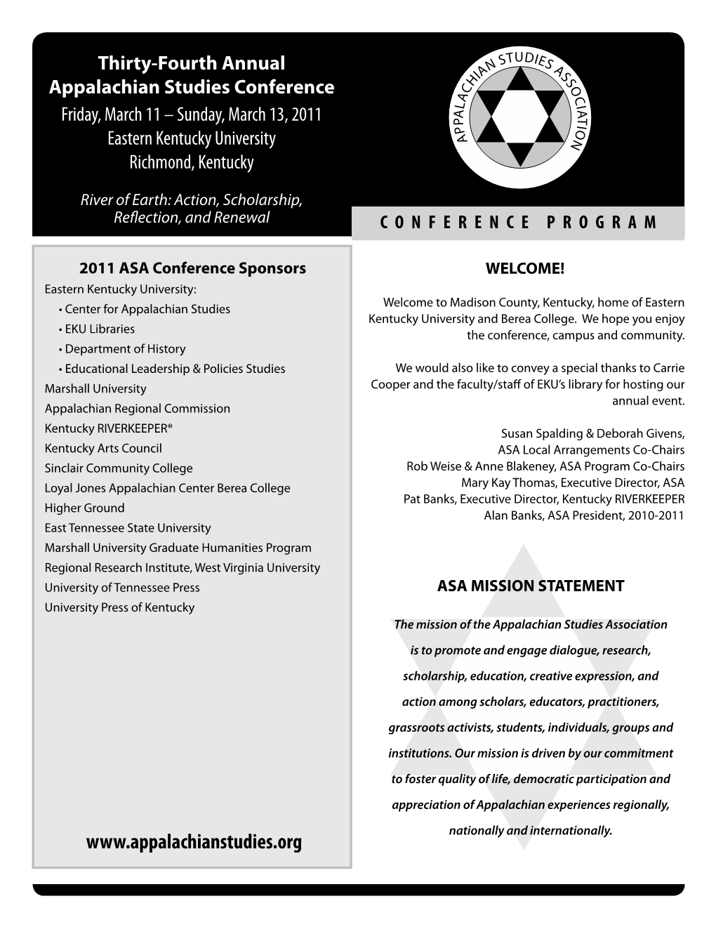 2011 Final Conference Program (Pdf)