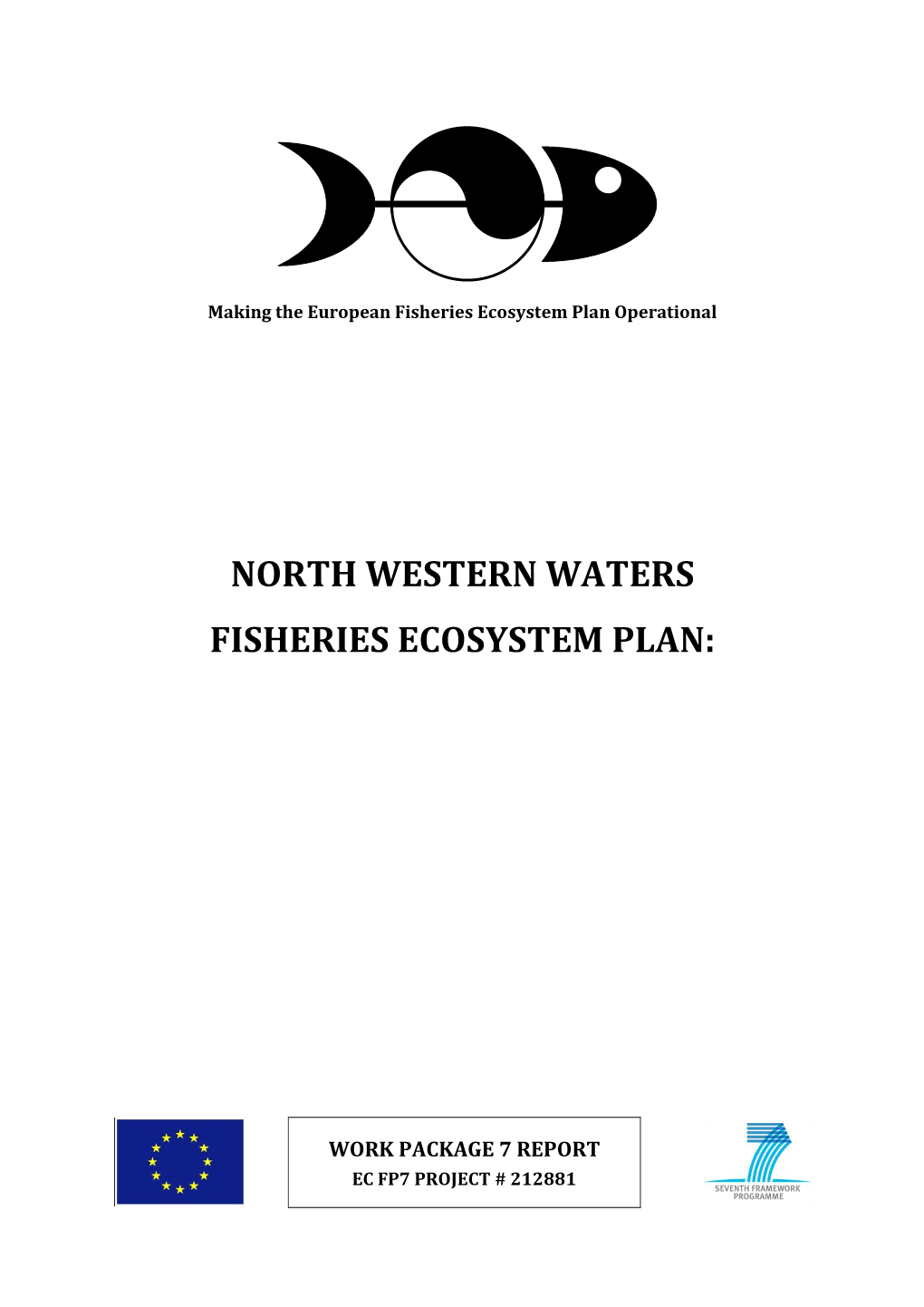 North Western Waters Fisheries Ecosystem Plan