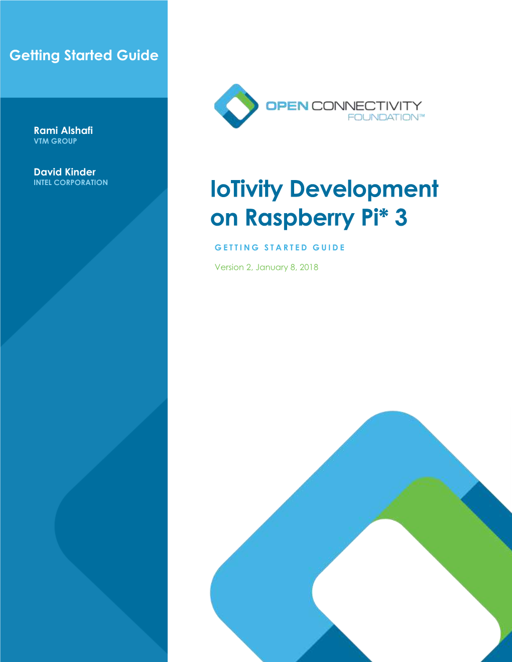 Iotivity Development on Raspberry Pi* 3